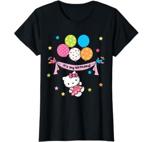 Hello Kitty It_s My Birthday Tee Shirt T-Shirt